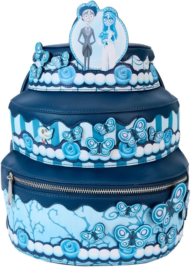 Mochila Original Loungefly Cadaver de La Novia Pastel Boda