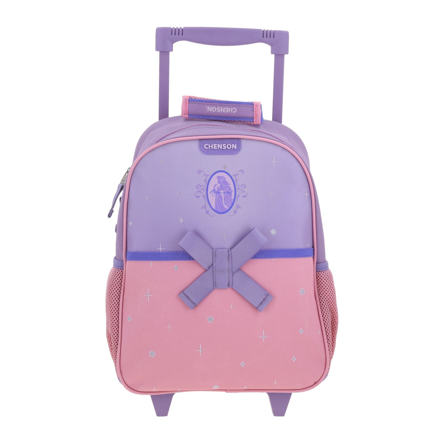 Mochila Chica Chenson Con Ruedas Escolar Kinder Princesas PR70634-V Stardust