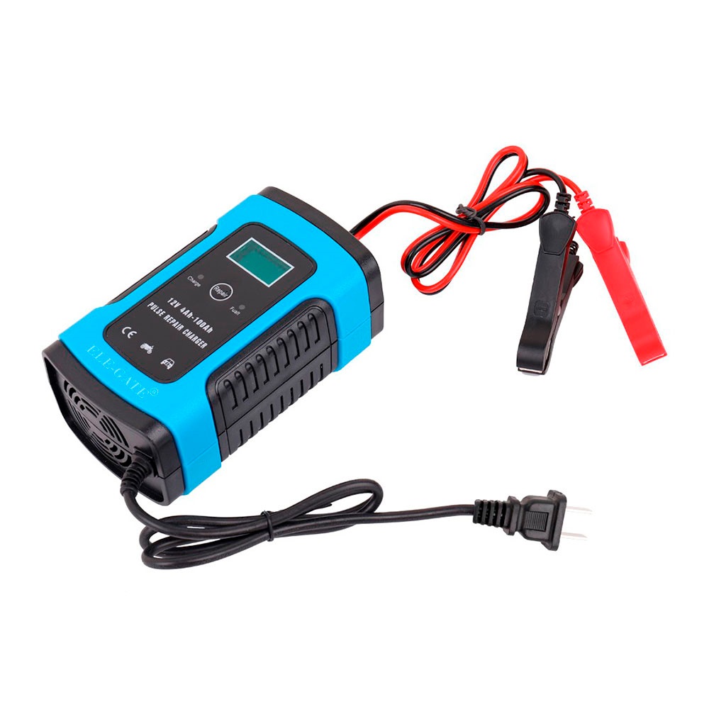 Cargador Inteligente Batería Auto Moto Bote 12v