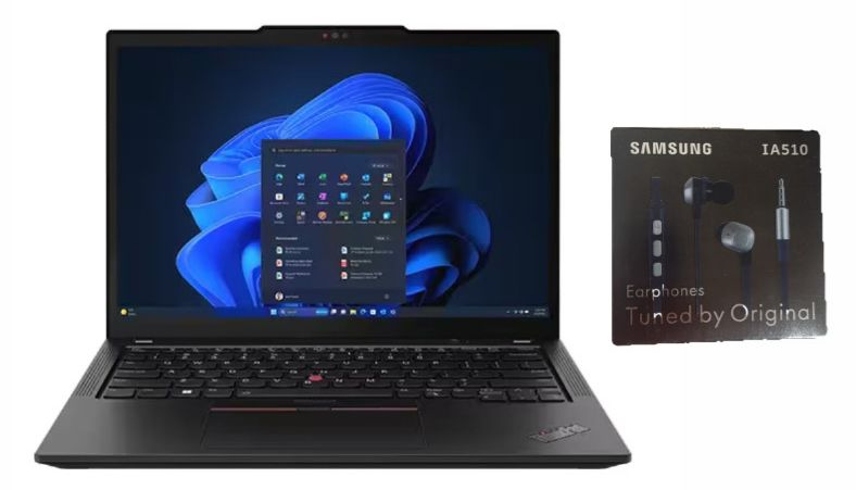 ThinkPad X13 Gen 5 (Type 21LU, 21LV) Laptop, Procesador Core ultra 5, Disco Duro 512GB, Memoria RAM 32GB mas Audífonos Samsung Galaxy S10