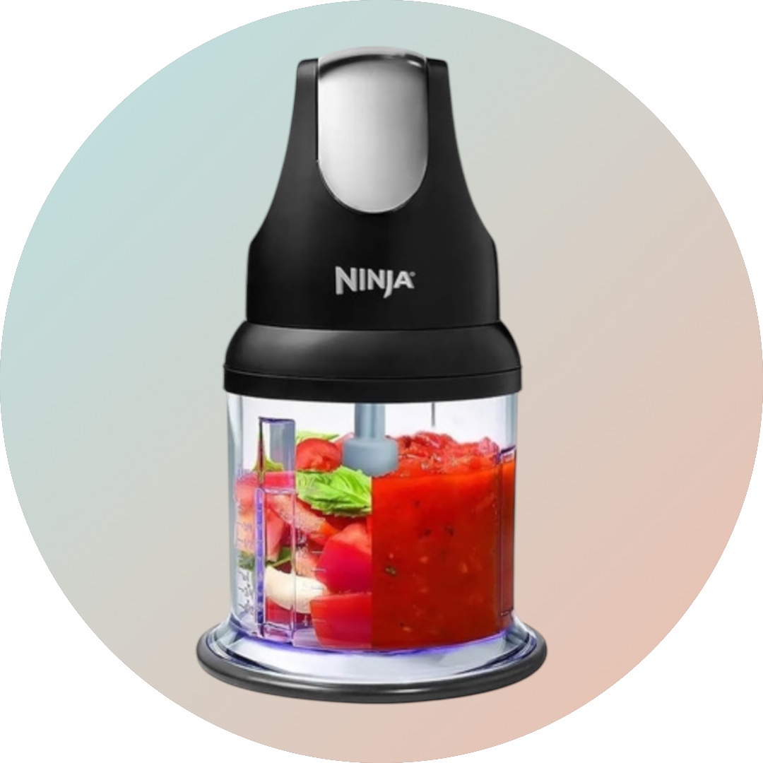 Procesador de alimentos Ninja NJ100GR 200W negro Cortar, purés, Picar