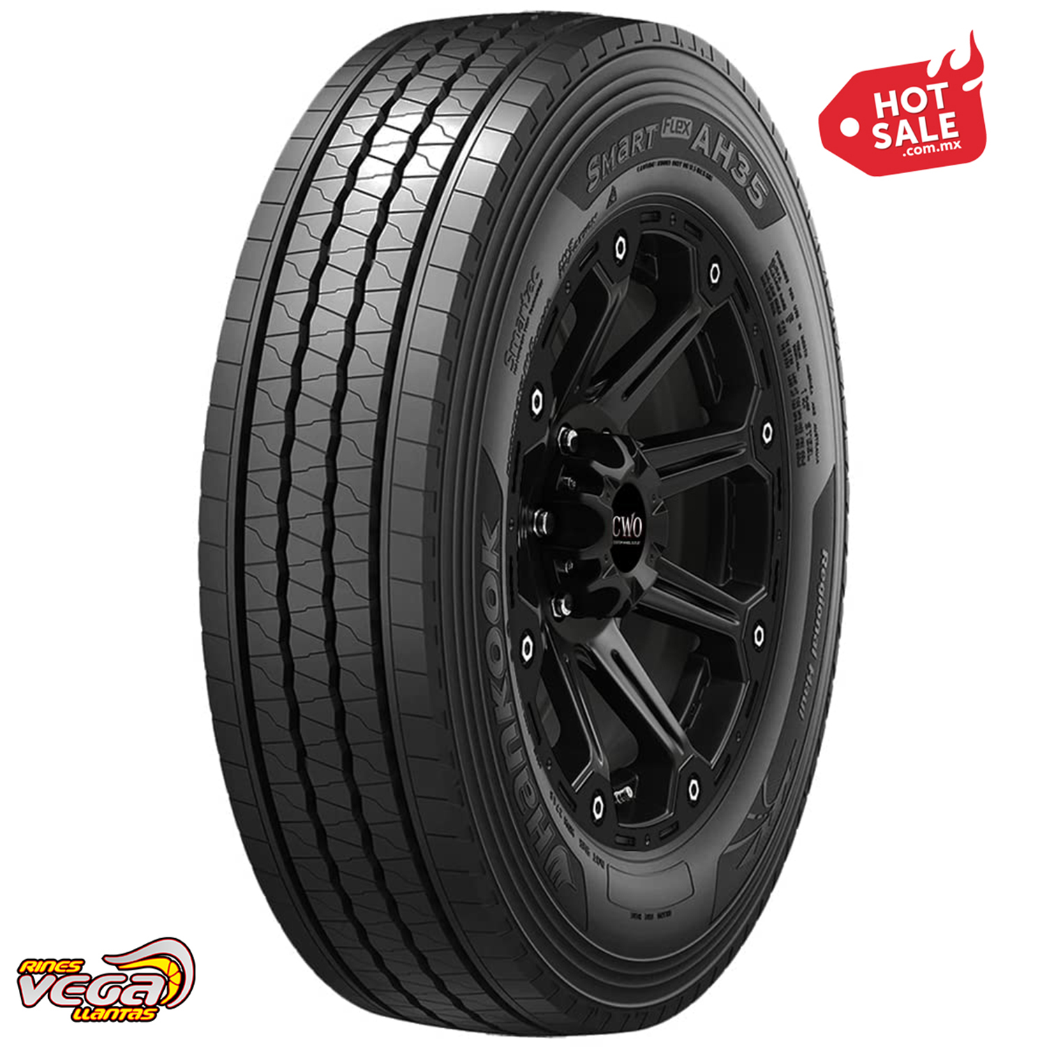 LLANTA 225/70R19.5 HANKOOK AH35