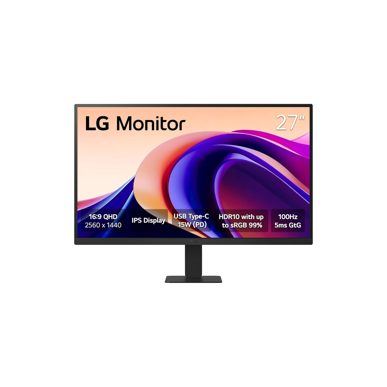 Monitor LG 27 pulgadas Curvo 27U421A FHD 100Hz HDMI USD TIPO C